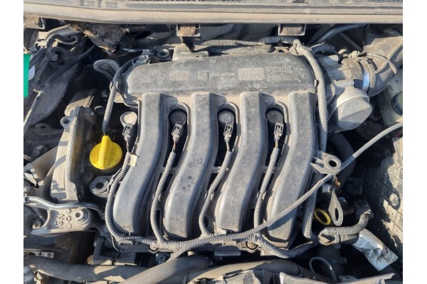 RENAULT FLUENCE 09 16 2012 engine 1 6 B 112 HP K4M838