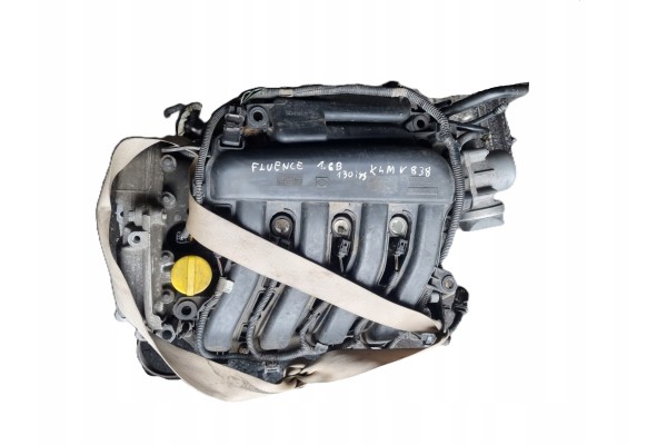 RENAULT FLUENCE 09 16 2012 engine 1 6 B 112 HP K4M838 Part manufacturer Renault OE
