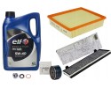 RENAULT ESPACE IV 2 0 TURBO FILTER SET ORIGINAL OIL ELF 5IN40 SXR 5L
