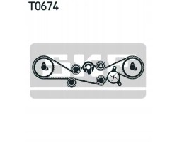 TIMING SET WATER PUMP VKMC 98109 2 SKF