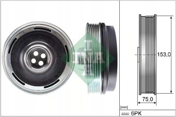 Schaeffler INA 544 0169 10 Pulley crankshaft Catalog number of the part 544 0169 10