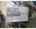 HONDA CITY IV PETROL ENGINE 1 3 16V 82KM L13A3 Version European