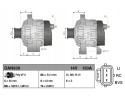 ALTERNATOR 150A DAN930 DENSO FORD C MAX FOCUS II Part manufacturer Denso