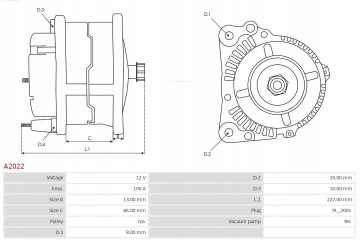 Alternador AS-PL A2022