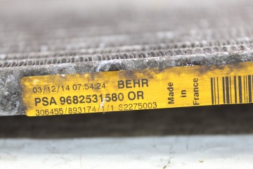 9682531580 CONDENSADOR / RADIADOR  AIRE ACONDICIONADO CITROEN BERLINGO COMBI X 2015 9682531580 212914 CITROEN - 1