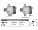 DENSO DAN1078 alternator Car type passenger cars