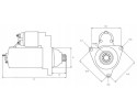 NEW STARTER NISSAN Patrol 4 2 D TD42 01 1987 12 1998 Quality of parts according to GVO Q original with factory logo OEM OES