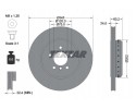 92182525 TEXTAR BRAKE DISC BMW T 5 6 3 0 4 8 02 10 Number of discs offered 1