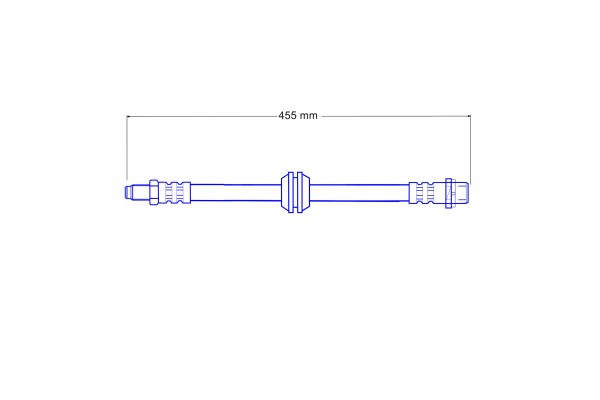 BMW E36 Steel Braided Teflon Flexible Brake Cables Set Catalog number of the part ZPET 0099 Zestaw przewodow hamulcowych elastyc