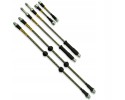 BMW E39 Steel Braided Teflon Flexible Brake Cables