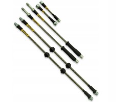 BMW E39 Steel Braided Teflon Flexible Brake Cables