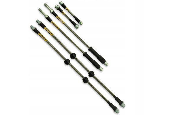 BMW E39 Steel Braided Teflon Flexible Brake Cables