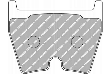 Brake pads set FCP1664H Catalog number of the part FCP1664H