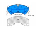 Front brake pads ATE 13 0460 4852 2 Installation side front