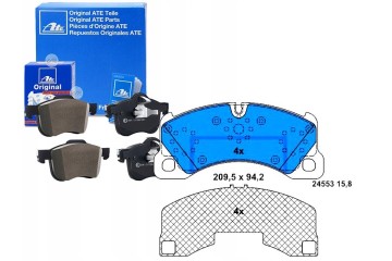 Front brake pads ATE 13 0460 4852 2 Quality of parts according to GVO Q original with factory logo OEM OES