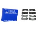 Front brake pads ATE 13 0460 4852 2 Thickness 15 8 mm
