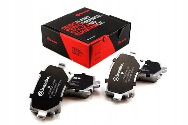 BRAKE PADS REAR 07 B315 22 BREMBO AUDI A3