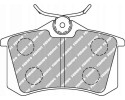 Brake pads set FCP1491W Part manufacturer Ferodo