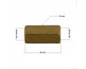 BMW E60 E61 Copper Rigid Brake Cables Full Set Catalog number of the part ZPHM 0108 Zestaw przewodow hamulcowych miedzianych do 