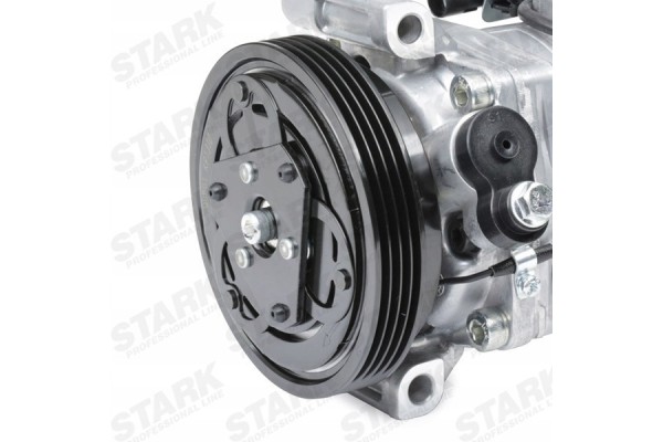 Air conditioning compressor STARK SKKM 0340797 V08A for SUZUKI SWIFT III MZ EZ Catalog number of the part SKKM 0340797