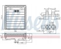 AIR CONDITIONING EVAPORATOR 92373 NISSENS MITSUBISHI ASX Quality of parts according to GVO Q original with factory logo OEM OES