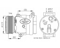 AIR CONDITIONING COMPRESSOR TYPE DELPHI O MOVANO 01 06 1 9dTi 2 2dTi