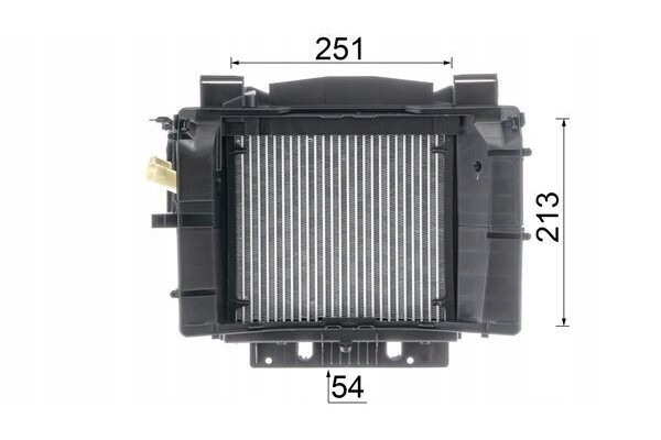 Evaporator air conditioning MAHLE AE 196 000P EAN GTIN 4057635211246