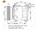 COMPRESSOR AIR CONDITIONING COMPRESSOR 32742 NRF Part manufacturer NRF