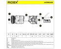 Air conditioning compressor RIDEX 447K0449 V5 for OPEL Vectra A Sedan J89 Part manufacturer Ridex