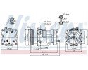 COMPRESSOR AIR CONDITIONING COMPRESSOR 89187 NISSENS MG Catalog number of substitutes ACAUTO AC 01SD171 ACAUTO AC 02SD01 ACAUTO 