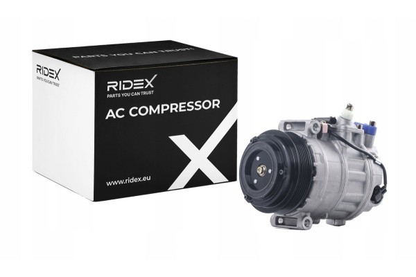 Air conditioning compressor RIDEX 447K0408 6SBU16C fits MERCEDES BENZ Catalog number of the part 447K0408