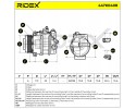 Air conditioning compressor RIDEX 447K0408 6SBU16C fits MERCEDES BENZ Catalog number of substitutes DENSO DCP17165 ALANKO 105516