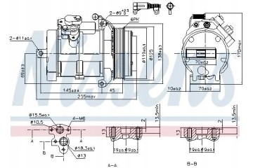 COMPRESSOR AIR CONDITIONING COMPRESSOR 89606 NISSENS Quality of parts according to GVO Q original with factory logo OEM OES