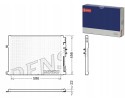 AIR CONDITIONING COOLER JEEP DCN06009 DEN Quality of parts according to GVO P replacement with original quality