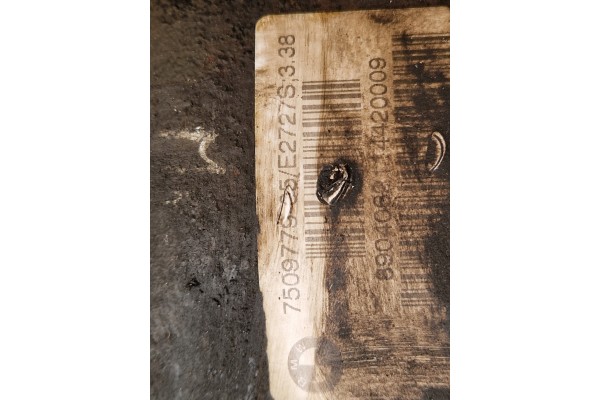 BMW E46 3 38 DIFFERENTIAL 750977325 E2727S Catalog number of the part MOS005 1