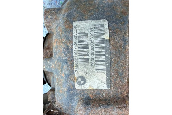 Puente diferencial trasero BMW 3 E90 E91 3,46 7566181