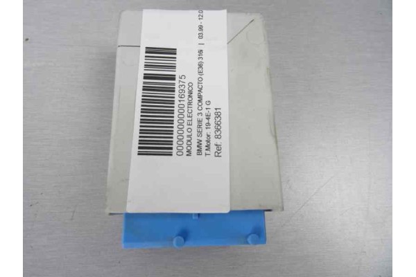 8366381 MODULO ELECTRONICO BMW SERIE 3 COMPACTO (E36)