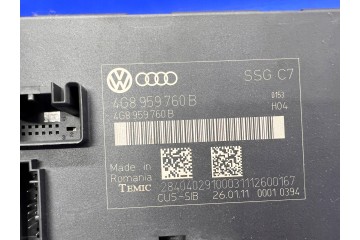 Módulo Controlador de Memoria de Asiento AUDI A6 S6 C7 A7 RS6 4G 4G89