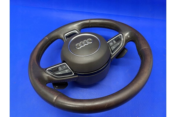 AUDI A6 A7 C7 4G STEERING WHEEL CUSHION 4G0880201F 4G0319091S MOORBAUN Car type passenger cars