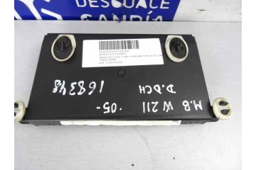 2118701226 MODULO ELECTRONICO MERCEDES-BENZ CLASE E (BM 211) BERLINA