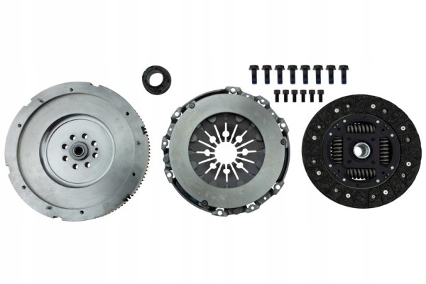 CLUTCH SET WITH SINGLE MASS WHEEL AUDI A4 A6