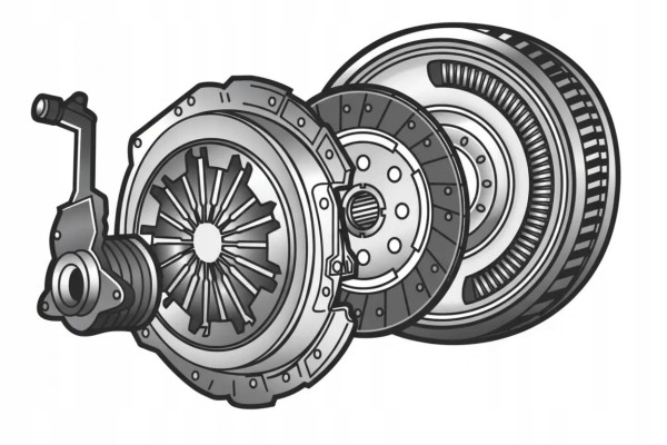 CLUTCH SET CLUTCH DISC PRESSURE CLUTCH 837441