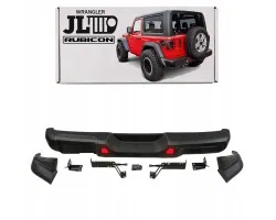 Parachoques Trasero Rubicon de Acero para Jeep Wrangler JL 2018 sin PDC