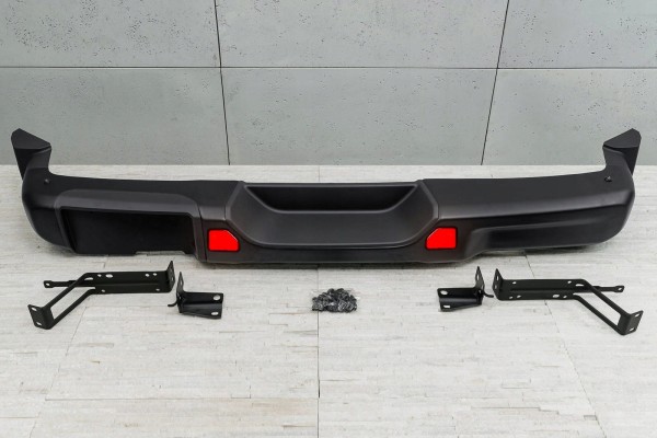 Parachoques Trasero Rubicon de Acero para Jeep Wrangler JL 2018 sin PD