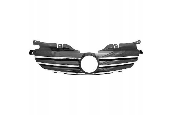 Radiator grille Grill DIEDERICHS 1635240 Chrome Black