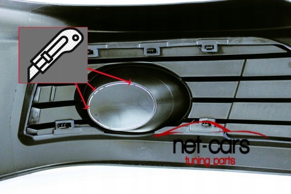 DOKLADKA SPOILER VW T5 GP 09 15 GTI R LINE BLACK Part manufacturer Net Cars