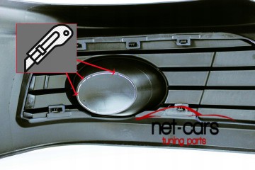 DOKLADKA SPOILER VW T5 GP 09 15 GTI R LINE BLACK Part manufacturer Net Cars