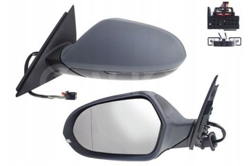 Outside mirror L electric aspherical heated chrome
