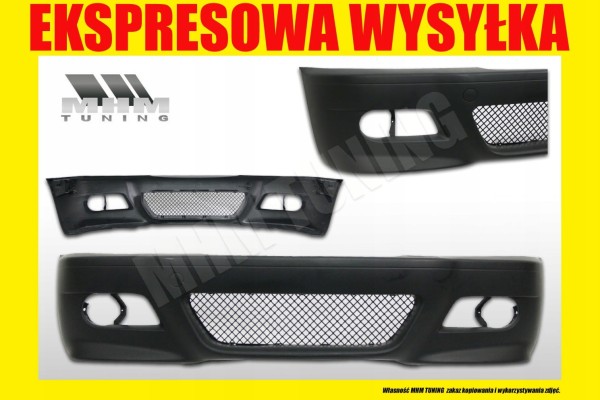 Front bumper Grille Tuning M Sport M3 look Bmw 3 e46 Coupe Convertible 99 06 Part manufacturer JOM