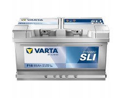 CAR BATTERY VARTA SILVER 85AH 800A F18 RIGHT